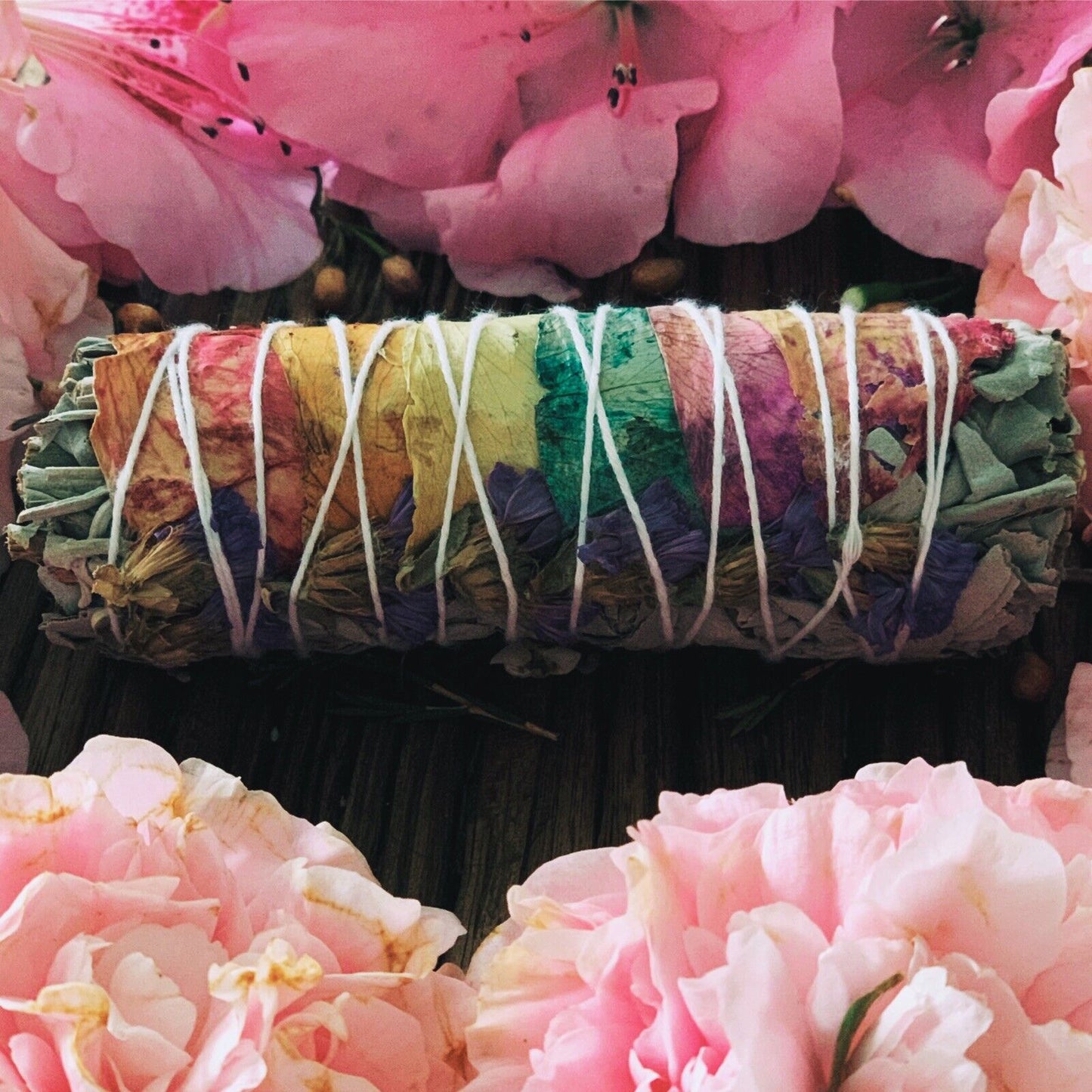Certified Organic Floral White Sage Smudge Stick