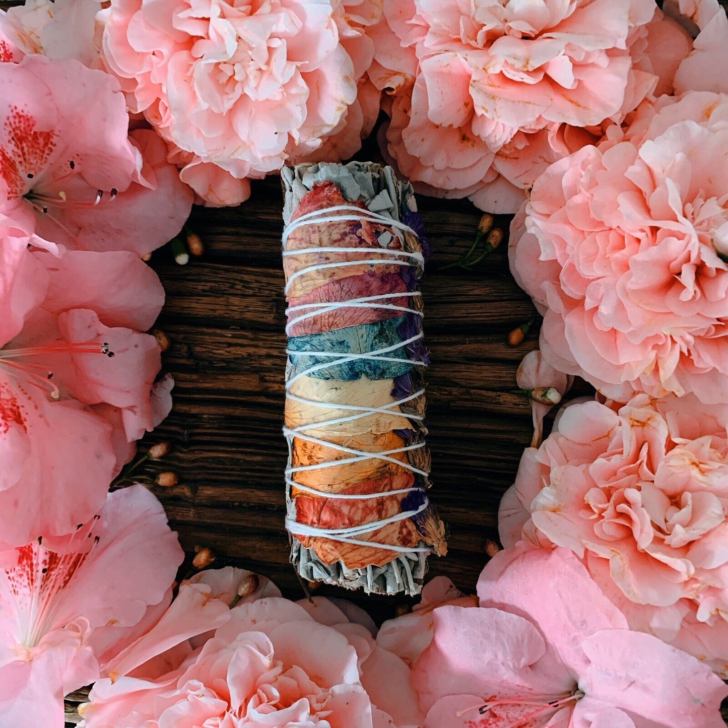 Certified Organic Floral White Sage Smudge Stick