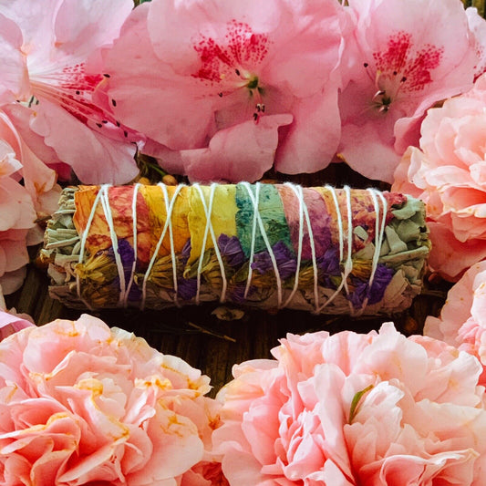 Certified Organic Floral White Sage Smudge Stick